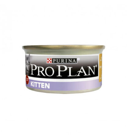 Purina pro plan gatto kitten al pollo da 85 gr in lattina