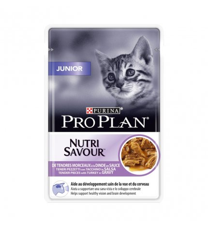 Purina pro plan gatto kitten al tacchino da 85 gr in busta