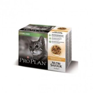 PURINA PRO PLAN GATTO STERILIZZATO AL POLLO 10 BUSTE DA 85 GR