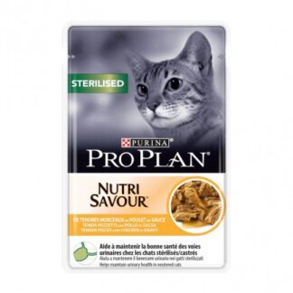 PURINA PRO PLAN GATTO STERILIZZATO AL POLLO DA 85 GR IN BUSTA