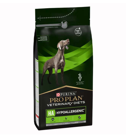 Purina veterinary diet cane ha hypoallergenic da 11 kg
