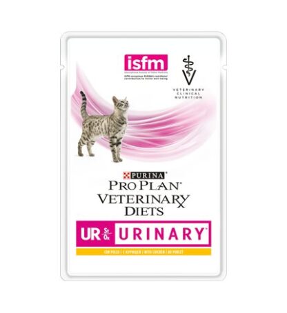 PURINA VETERINARY DIET GATTO UR URINARY AL POLLO DA 85 GR IN BUSTINA