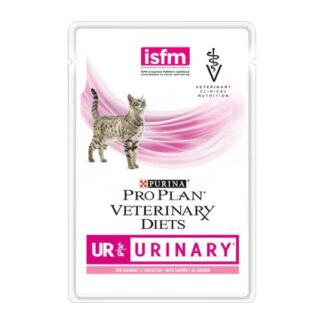 Purina veterinary diet gatto ur urinary al salmone da 85 gr