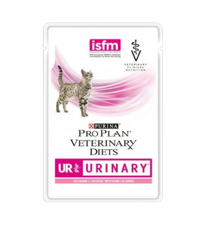 Purina veterinary diet gatto ur urinary al salmone da 85 gr