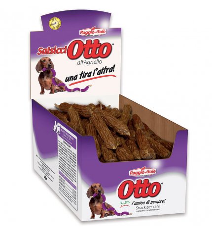 RAGGIO DI SOLE CANE SNACK OTTO SALSICCIOTTO AGNELLO DA 7 GR