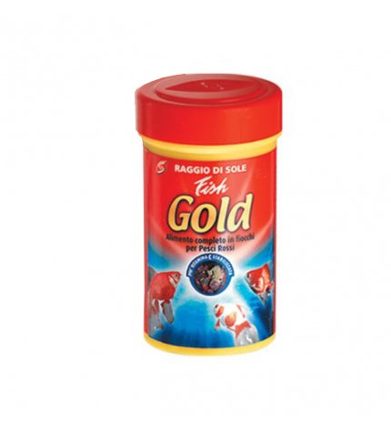 RAGGIO DI SOLE FISH GOLD ALIMENTO COMPLETO PER PESCI ROSSI DA 20 GR 100 ML