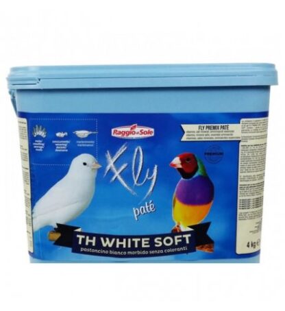 RAGGIO DI SOLE FLY PATE' TH WHITE SOFT PASTONCINO BIANCO MORBIDO DA 4 KG