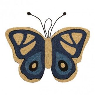 Raggio di sole sunray gatto tiragraffi tappetino vanessa a forma di farfalla 47,5 x 31 cm