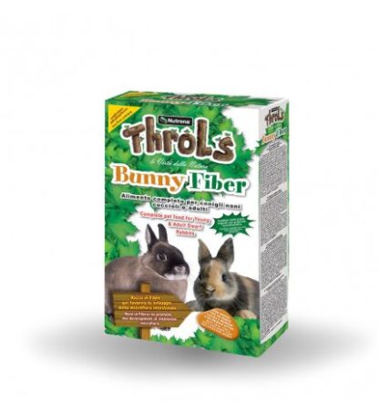 RAGGIO DI SOLE THROLS BUNNY FIBER ALIMENTO COMPLETO PER CONIGLI NANI DA 800 GR