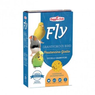 RAGGIO DI SOLE VOLATILI PASTONCINO GIALLO FLY DA 300 GR