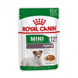 ROYAL CANIN CANE ADULT AGEING + 12 MINI IN SALSA DA 85 GR IN BUSTA