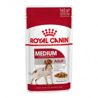ROYAL CANIN CANE ADULT MEDIUM IN SALSA DA 140 GR IN BUSTA