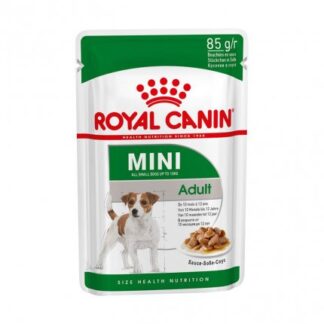 ROYAL CANIN CANE ADULT MINI IN SALSA DA 85 GR IN BUSTA