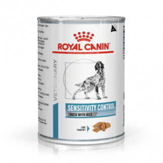 Royal canin cane diet sensitivity control all' anatra da 410 gr in lattina