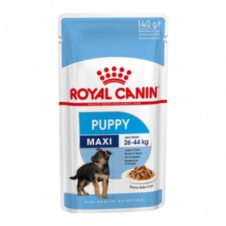 ROYAL CANIN CANE PUPPY MAXI IN SALSA DA 140 GR IN BUSTA