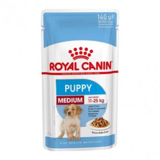 ROYAL CANIN CANE PUPPY MEDIUM IN SALSA DA 140 GR IN BUSTA