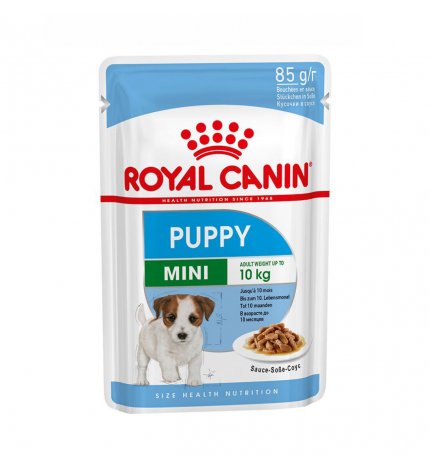 ROYAL CANIN CANE PUPPY MINI IN SALSA DA 85 GR IN BUSTA