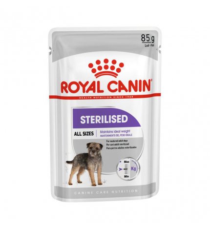 ROYAL CANIN CANE STERILISED ALL SIZES PATE' DA 85 GR