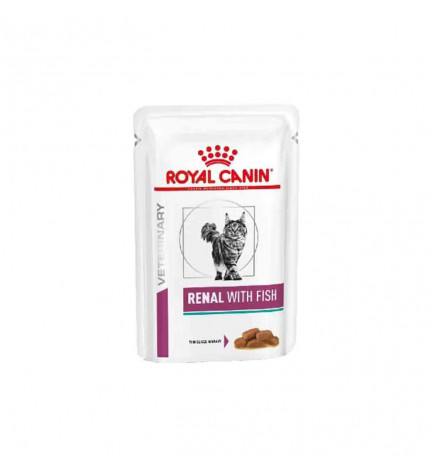 ROYAL CANIN GATTO DIET RENAL AL PESCE DA 85 GR IN BUSTA