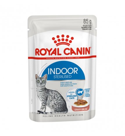 ROYAL CANIN GATTO INDOOR GRAVY DA 85 GR IN BUSTINA