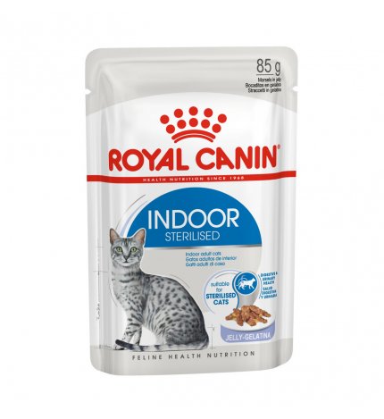 ROYAL CANIN GATTO INDOOR JELLY DA 85 GR IN BUSTINA