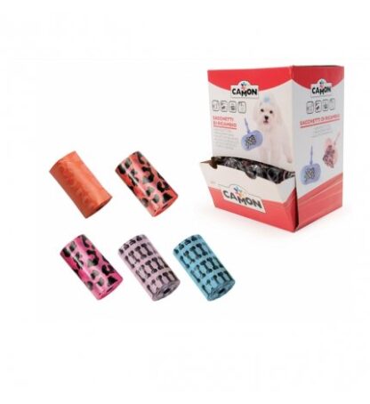 SACCHETTI COLORATI 1 ROTOLO DA 20 PZ