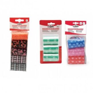 SACCHETTI COLORATI 6ROTx20SACCHETTI