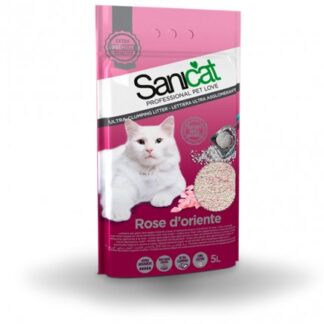 Sanicat lettiera 5l rose d'oriente