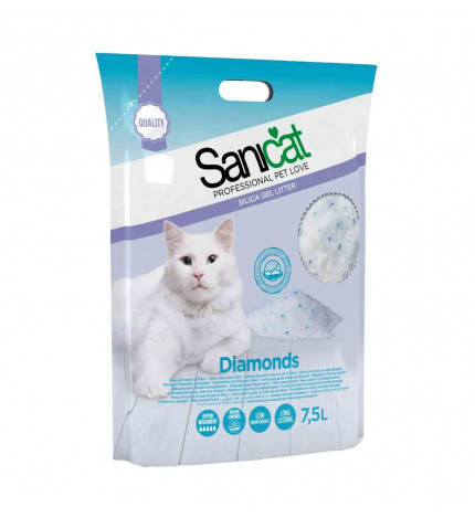 Sanicat lettiera 7,5l fresh diamond