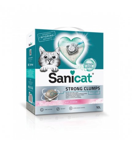 SANICAT LETTIERA GATTO STRONG CLUMPS DA 10 LITRI