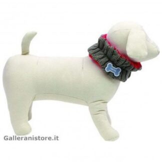 Scalda collo medium grigio-fucsia