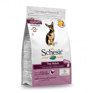 Agras schesir cane adult toy mantenimento con pollo da 2 kg