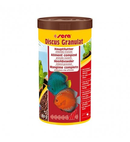 Sera mangime pesce discus granulat 1000 ml 480 gr