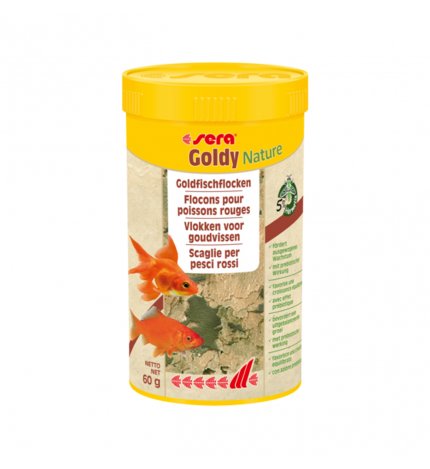 SERA PESCI MANGIME GOLDY NATURE 250 ML
