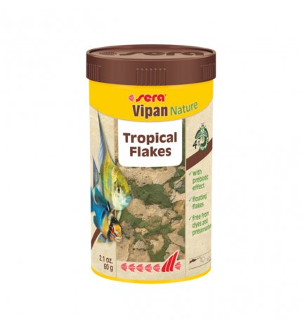 Sera pesci mangime vipan nature 250 ml