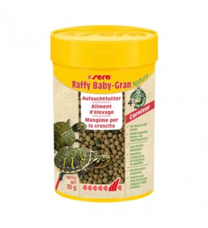 SERA TARTARUGHE MANGIME RAFFY BABY GRAN NATURE 100 ML 30 GR