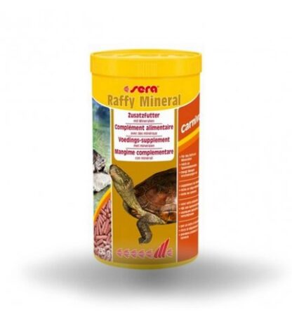 Sera tartarughe mangime raffy mineral 1000 ml 215 gr