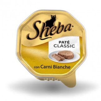 Sheba gatto classic pate' carni bianche da 85 gr