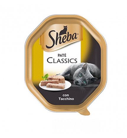 SHEBA GATTO CLASSIC PATE' TACCHINO DA 85 GR