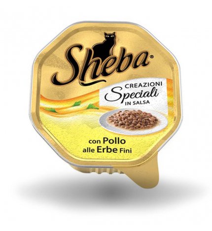 Sheba gatto creazioni pollo alle erbe da 85 gr