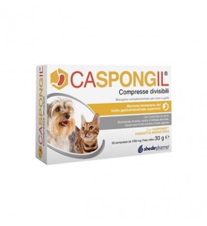 SHEDIR PHARMA CANE E GATTO CASPONGIL 30 COMPRESSE
