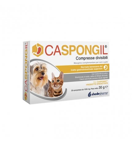 SHEDIR PHARMA CANE E GATTO CASPONGIL 30 COMPRESSE