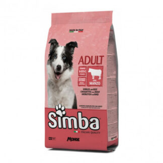 Monge cane simba al manzo da 20 kg