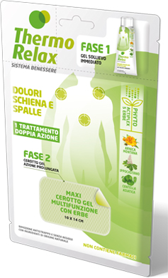 Thermorelax Fito Gel per Dolori Schiena e Spalle
