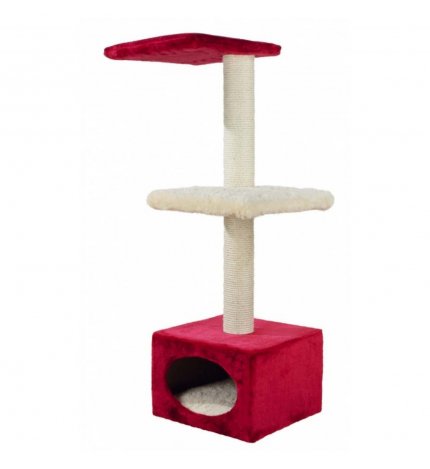 Tiragraffi elena 109cm rosso/beige