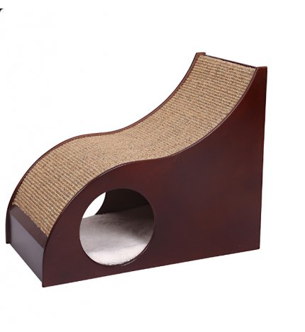 Tiragraffi scivolo c/tana 55x30x45cm