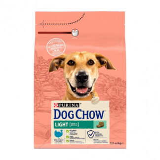 Purina chow dog tonus cane adult medium light tacchino da 2,5 kg
