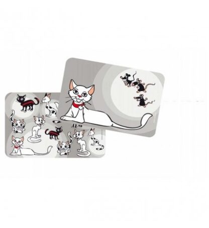 TOVAGLIA SOTTOCIOTOLA GATTO 43x28CM