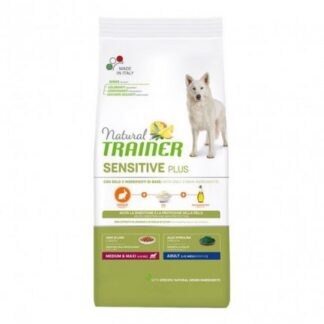 TRAINER CANE ADULT MEDIUM MAXI SENSITIVE AL CONIGLIO NO GLUTEN DA 3 KG