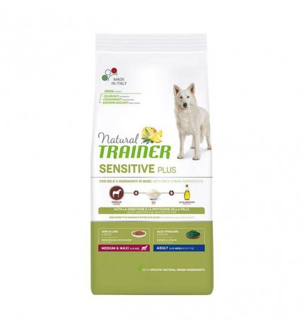 TRAINER CANE ADULT MEDIUM MAXI SENSITIVE PLUS AL CAVALLO DA 12 KG